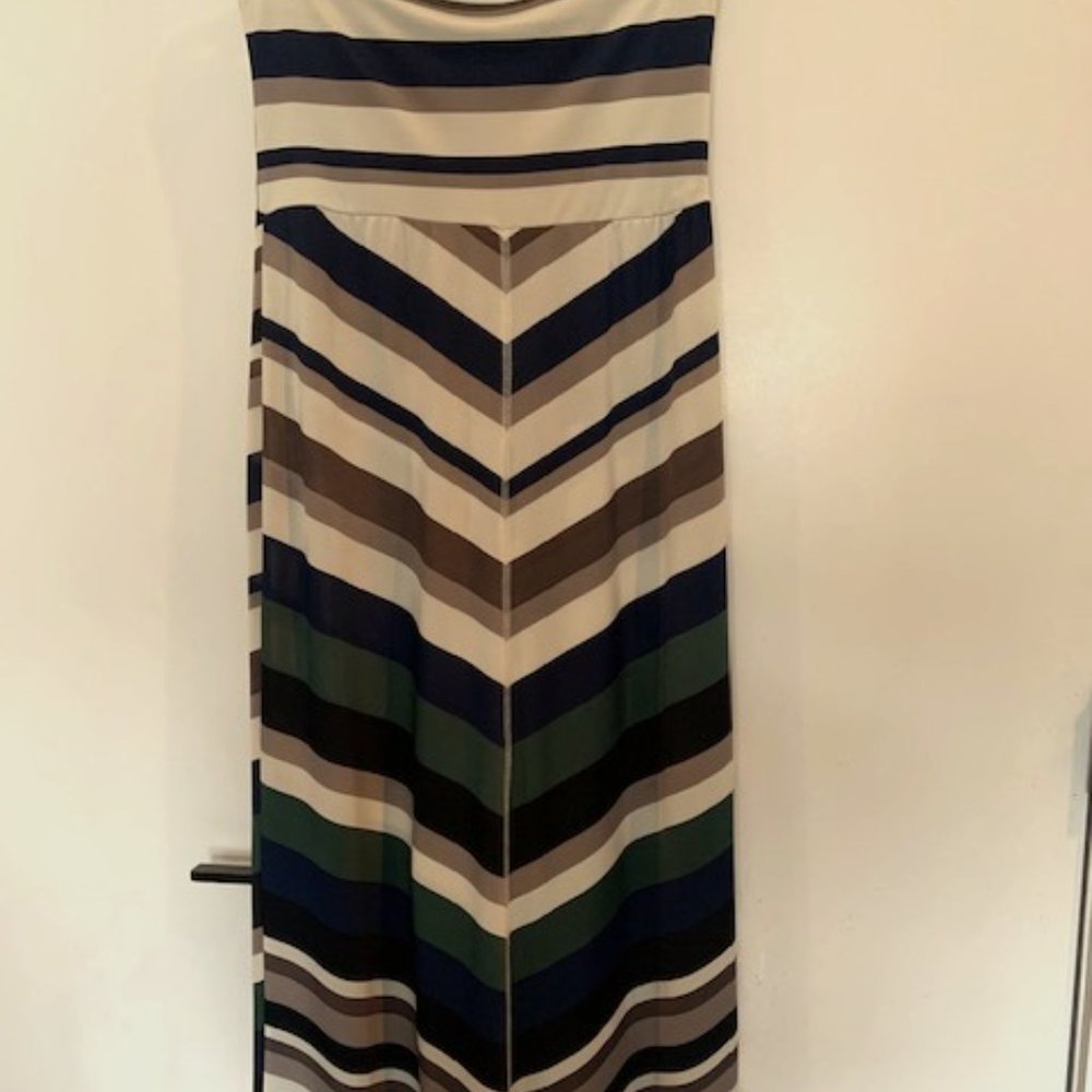 Chevron Maxi Skirt